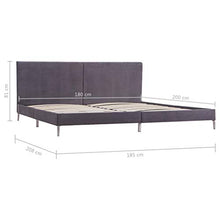 SKM Giroletto Grigio in Tessuto 180x200 cm (27.6kg)