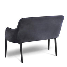 Italian Concept New Plana Plus Divano in Velluto, 120 x 60 x 90 HS47.5;HB68, Cenere - Arredi Casa