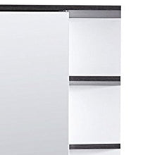 trendteam smart living Arredamenti, Derivato del Legno, Bianco/Argento fumé