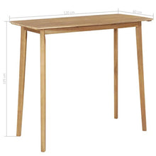 FAMIROSA Set da Pranzo da Giardino 5 pz in Legno Massello di Acacia-4222