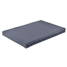 [neu.haus] Fodera per Cuscini e Spugne 120 x 80 x 10 cm Rivestimento Uso Interno Esterno Grigio Scuro