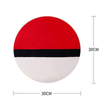 XKMY 30 cm Pokeball forma farcito e peluche giocattoli bambini cuscino Pokeball giocattoli cuscino