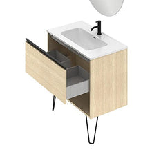 Amizuva Yoko Mobile Bagno, Legno, 80 cm