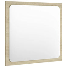 vidaXL Set Mobili da Bagno 2 pz Bianco e Rovere Sonoma in Truciolato