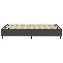 FAMIROSA Letto a Molle Grigio Scuro in Tessuto 140x200 cm-4724
