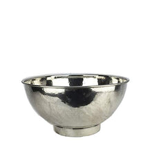 Lavabo marocchino in metal blanc martellato a mano cm 32