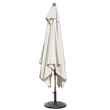 Ombrellone da Giardino 2,75x2,75m in Alluminio Milano Bianco