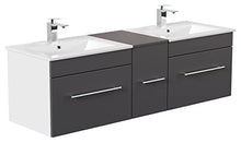 Mobile bagno Roma Antracite satinato