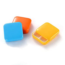Topbathy, contenitore per pillole portatile con 2 griglie (blu)