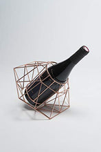 LUDI-VIN Porta Bottiglia Diamante Finitura Rame