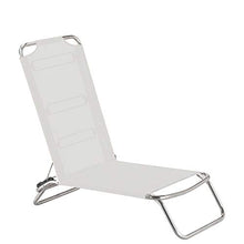 fiam Jolly Art. 031TX Lettino Spiaggina in Alluminio e texilene Colore Bianco