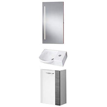 Fackelmann Bagno Mobili Set Sceno Ospiti di armadietto per lavabo//lavandino
