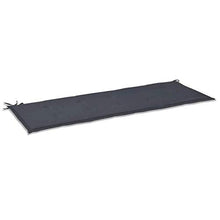 vidaXL Cuscino per Panca da Giardino Rosso 120x50x3 cm Panchina Sedia Esterno