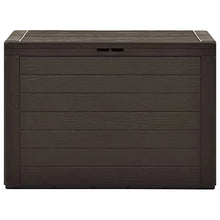 vidaXL Baule da Giardino Marrone 78x44x55 cm