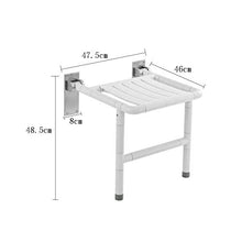 Sgabello a Muro per Bagno Sgabello Pieghevole Sedile per Doccia Sgabello Antiscivolo a Parete Sgabello Cambia Scarpe Sgabello Ingresso casa