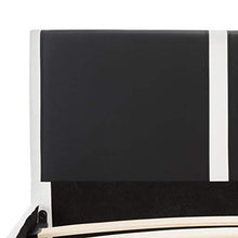 SKM Giroletto Nero e Bianco in Similpelle 180x200 cm (28.65kg) Nero