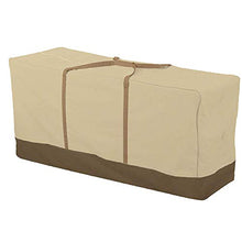 JTWEB Custodia per Cuscini da Arredamento Esterno Protezione per Cuscini per Sedie/Panche da Giardino (152x71x51 cm, 420D)