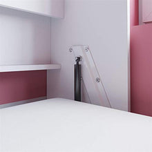 SMARTBett Letto a Scomparsa Basic Letto Ribaltabile Letto a Muro (120x200 Orizzontale, Bianco)
