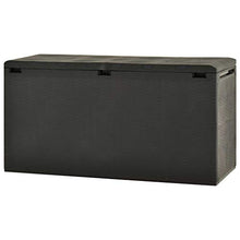 Tidyard Baule da Giardino, Baule Multibox 114x47x60 cm Antracite