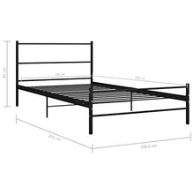 SKM Giroletto Nero in Metallo 100x200 cm (14kg)