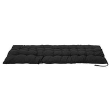 Maalr Cuscini per Sdraio da Giardino, Sdraio Cuscino per Lettino da Giardino Portatile Cuscino Reclinabile Sedia Relaxer Coprisedile per Viaggi Vacanza Interno Esterno (Nero)