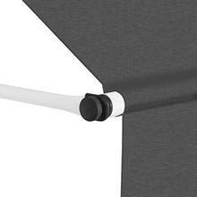 E E-NICES Tenda da Sole Retrattile Manuale 350 cm Antracite
