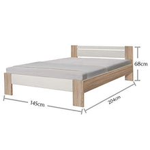 Stella Trading - Letto futon “Vega” di grande stile, 145 x 61 x 204 cm