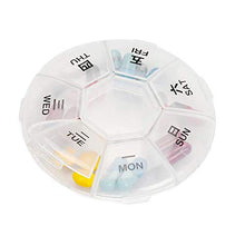 Yinew Portapillole 7 Giorni settimanale Portapillole Portapillole da Viaggio Organizer Pillola Promemoria