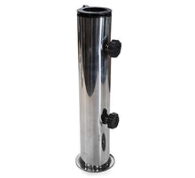 osoltus - Asta universale in acciaio inox per ombrellone in granito, 30/40 kg
