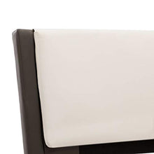 SKM Giroletto Grigio e Bianco in Similpelle 180x200 cm (39.9kg)