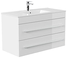Mobile bagno Infinity 1000 bianco lucido
