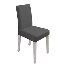1/2/4 / 6Pcs Set di Fodere per Sedia per Sedia da Pranzo, Fodere per Sedie Elasticizzate in Spandex Tinta Unita, per Sala da Pranzo Hotel per Banchetti di Nozze (Grigio Chiaro, 1Pz) A