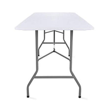MobEventPro 104505 Tavolo pieghevole da campeggio, Plastica, Bianco, 180 x 70 x 74 cm