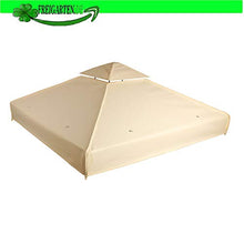 freigarten.de - Tetto di ricambio per gazebo 3 x 3 m, impermeabile, materiale: Panama PCV Soft 370 g/m² extra forte, modello 1