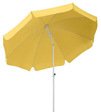 Schneider Ombrellone Ibiza, Giallo Oro, ca. 200 cm Ø, 8 componenti, Rotondo