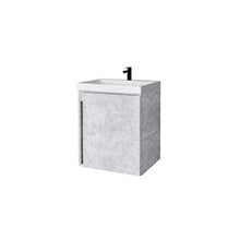 Planetmöbel - Set di mobili da bagno, 50 cm (cemento)