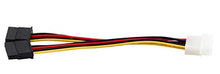 SaySure - 1pcs Serial ATA SATA 4 Pin IDE to 2 of 15 Pin HDD Power