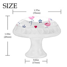 Maniglie per cassetti Manopole per cassetti Manopole rotonde Confezione da 4 per armadietto, cassetti, cassettiere, cassettiere ecc - Flamingos AnchSteering Wheel