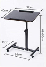 HXF- Tavolino Comodino Sollevamento Rimovibile Portatile Scrivania Tavolo Paziente di 60 * 40 Durevole (Color : Wei?)