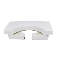 LOMOS Sgabello Pieghevole da Bagno „Vital“, di Colore Bianco (41x22x17cm)