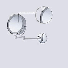 Specchio Specchi di Trucco con Luce a LED, Muro per vanità 5X Specchi da Bagno oscuranti