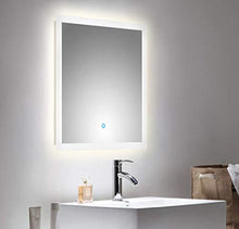 Mobile bagno Mars 600 SlimLine con specchio a LED antracite satinato