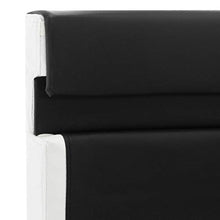SKM Giroletto con LED Nero in Similpelle 180x200 cm (31.3kg)