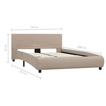 SKM Giroletto Cappuccino in Similpelle 140x200 cm (27.8kg)