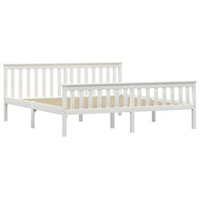 FAMIROSA Giroletto con 2 Cassetti Bianco in Massello di Pino 180x200 cm-0428