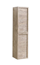 Badplaats B.V. Mobiletto del Bagno Vermont 172 cm Nature Wood - Mobiletto armadietto per Il Bagno, Armadio mobili Cabinet Laterale