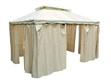 SAMIRA Gazebo da Giardino 3x4 con zanzariera MOD. Santiago