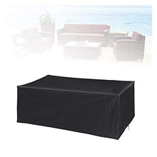 ASPZQ Coperture Esterne della Mobilia Patio, Rettangolare Impermeabile Copridivano Giardino Impermeabile, Resistente allo Strappo, Resistente Ai Raggi UV, 29 Formati
