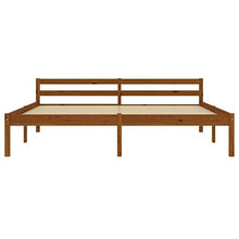 SKM Giroletto Marrone Miele in Legno Massello di Pino 180x200 cm (23.58kg)
