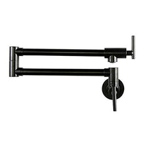 TTLIFE Rubinetto da Cucina Ottone senza piombo Rubinetto pieghevole Rotazione di 360 ° Rubinetto pieghevole a parete Bocca girevole e abbattibile